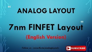 7nm FINFET Layout