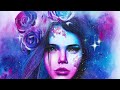 the galaxy goddess timelapse drawing prismacolor pencils and watercolor.