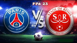 Paris Saint-Germain vs. Stade Reims • Ligue 1  fifa 23 ps5