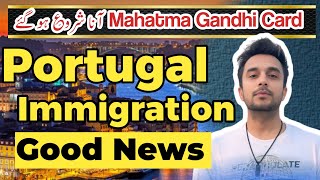 Portugal Mahatma Gandhi TRC cards Received | Portugal immigration Good news