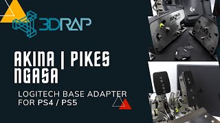 Akina Handbrake | Pikes Shifter | Ngasa Pedals - Logitech Base Adapter for PS4 / PS5