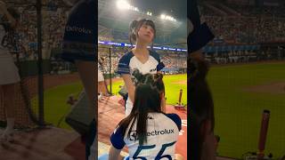 Rakuten Girls Yuhi 筠熹回來加班臉奧嘟嘟 在位置上哀嚎 九局上被逆追平髮香區 伊萊克斯 #台湾チアリーデ #樂天女孩 240511