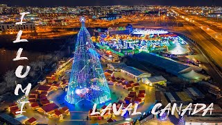 El Festival de Luces Más Impresionante del Invierno: Illumi en Laval, Quebec, Canada