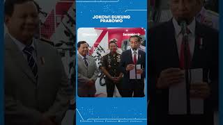 Jokowi Dukung Prabowo