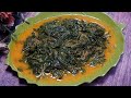 Resep Oblok - Oblok Daun Singkong Bumbu Kuning