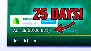 A 25 DAY UNSKIPPABLE Ad On YouTube!?!?