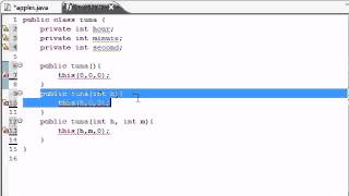 Java Programming Tutorial 39 Multiple Constructors