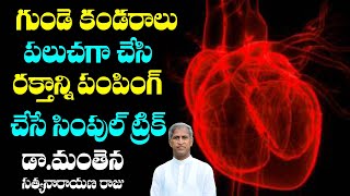 A simple tip to thin the heart muscle and pump blood Dr. Manthena Satyanarayana Raju