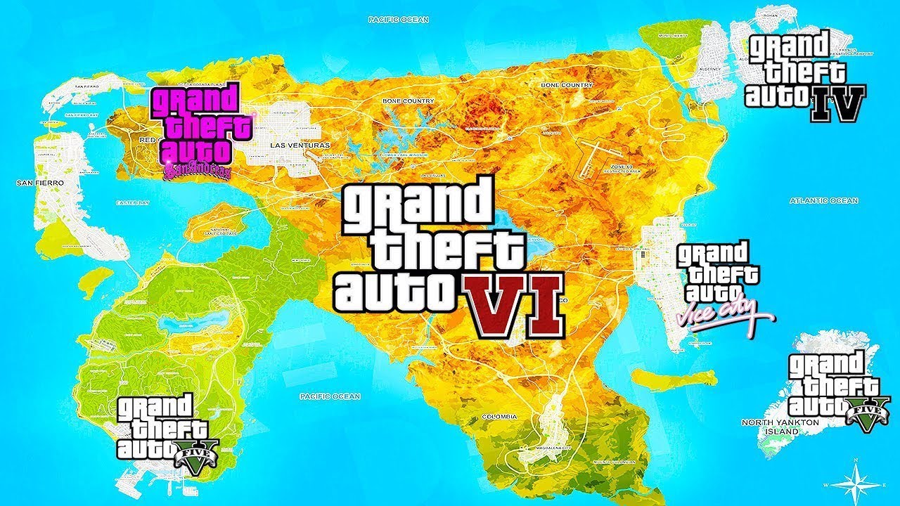 GTA 6 Map Reveal: Most Anticipated Update Yet! - YouTube