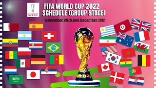Must watch (Updated) FIFA World Cup Qatar 2022 Schedule and Timing 👍