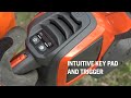 husqvarna 225i battery chainsaw features and benefit video