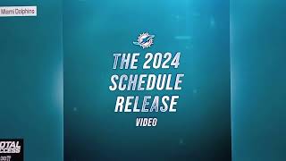 Miami Dolphins Schedule Release Video starring Tyreek Hill & Raheem Mostert #nfl #dolphins #finsup