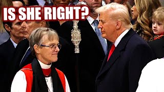 Woke Female Bishop Blasts Trump at Inaugural Prayer Service