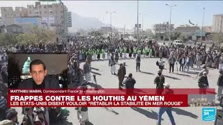 Frappes contre les Houthis au Yémen : Biden \