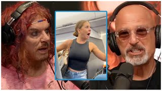 Carrot Top Was On The Plane With The "He's Not Real" Lady