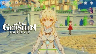 Genshin Impact 《原神》 - Open World Gameplay Part 2 Characters Skills Show - 1st CBT iOS