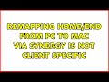 Remapping Home/End from PC to Mac Via Synergy is not client specific (2 Solutions!!)