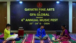 GFA \u0026 GFA Global's 6th Annual Music Festival - Dec 2024 - Concert #1-  Vishwesh Kasi