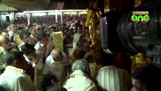 Mandalapuja today at Sabarimala