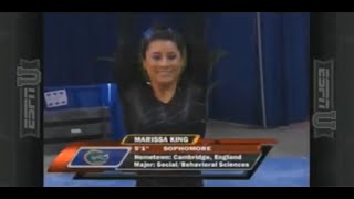 Marissa King (Florida) DRILLS a 1.5 twisting Tsukahara for 9.925!