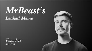 Mr Beast's Leaked Memo