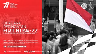 UPACARA PERINGATAN HUT RI KE 77