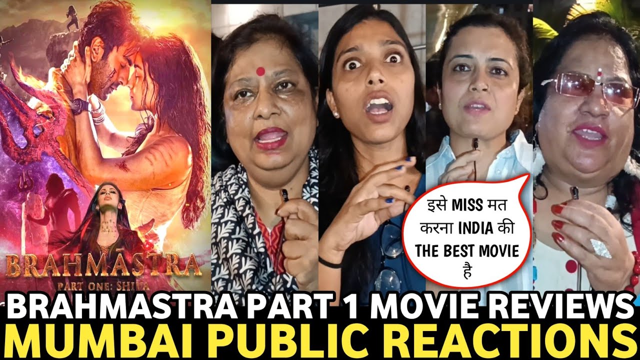 Brahmastra Hindi Movie Public Review |Brahmastra LATE NIGHT SHOW ...