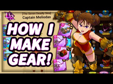 How I Make My Gear In The Seven Deadly Sins: Grand Cross! (Gear Guide)