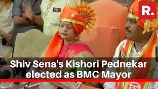 Shiv Sena's Kishori Pednekar Elected As Brihanmumbai Municipal Corporation (BMC) Mayor