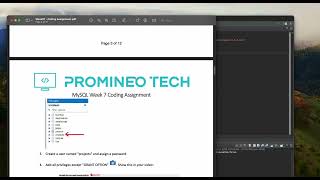 Week 07 - Coding Assignment - Video