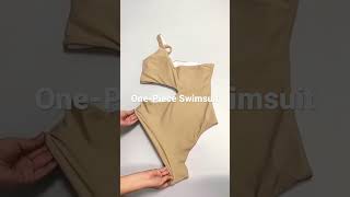 One-Piece Swimsuit #shorts #swimwear #swimsuit