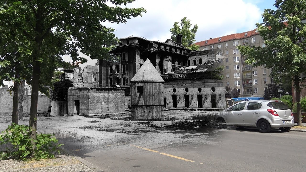 Inside The Fuhrerbunker The Demolished Führerbunker In The Garden Of
