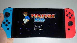 Venture Kid Nintendo Switch gameplay