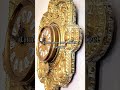 french farcot brass and wood repousse antique gilted enamel rococo parisian wall renaissance clock