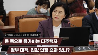 기획재정위원회 3차회의 양경숙의원 두번째 발언 [20.07.28]