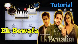 Ek Bewafa Instrumental Song | play by mobile piano | Sameer Khan | Ek Bewafa Hai Ringtone |