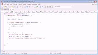 jQuery Tutorial - 61 - each