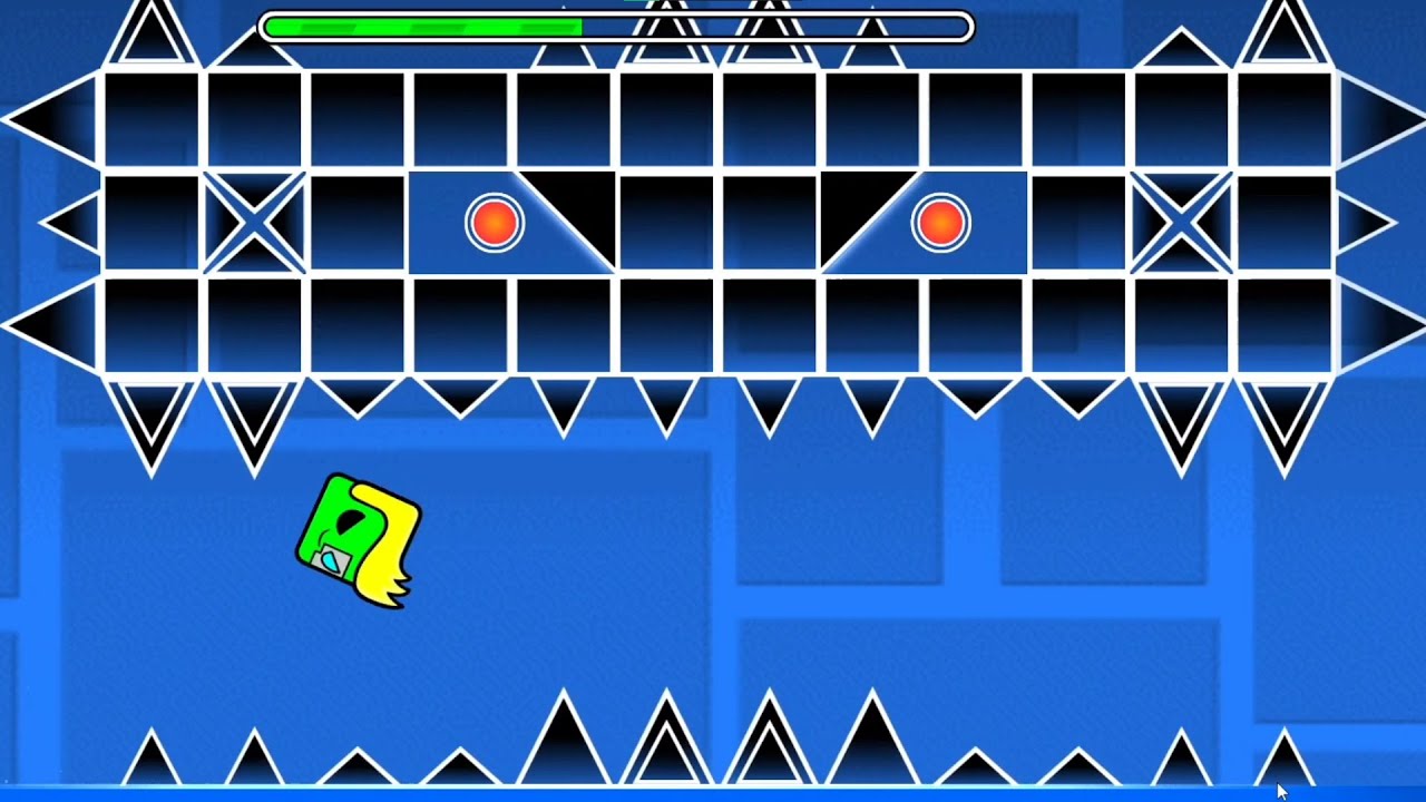 Hardest Impossible Jump In Geometry Dash Youtube