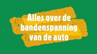 Alles over de bandenspanning van de auto