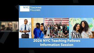 NYC Teaching Fellows 2026 Information Session