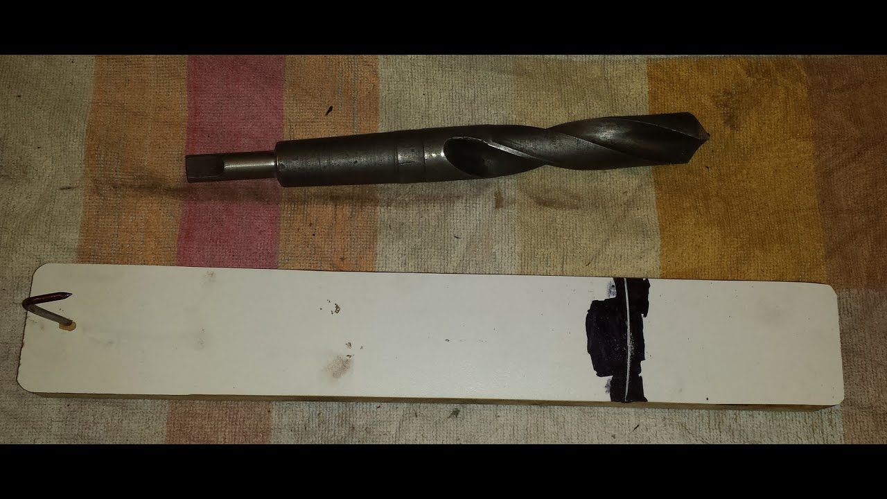 Diy Drill Sharpening Jig Youtube