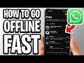 How To Offline Whatsapp - Full Guide