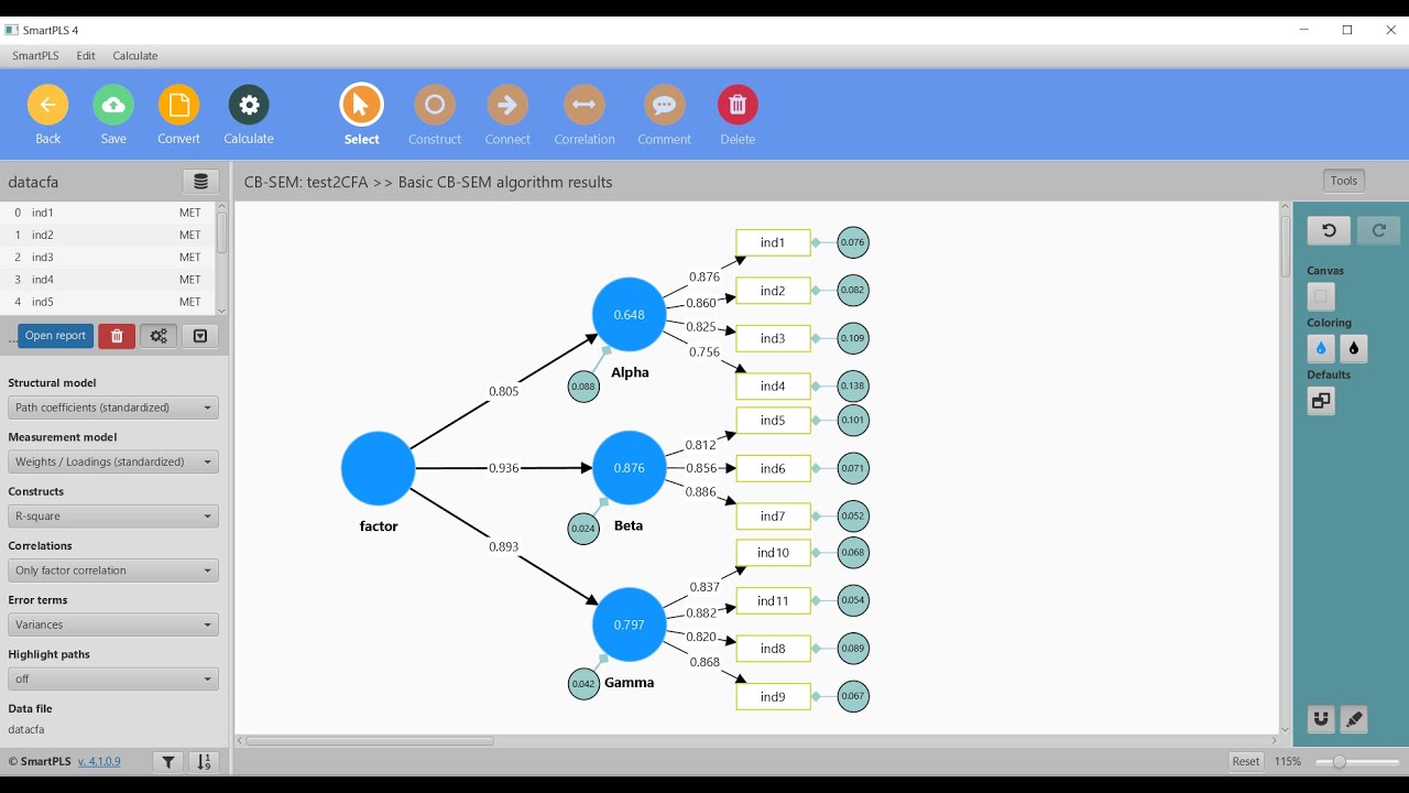 Basics Smartpls Program Youtube