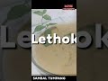 SAMBAL TUMPANG / Lethok