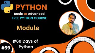 Day-39🐍 60 Days of Python | Module in Python (Bangla Tutorial)