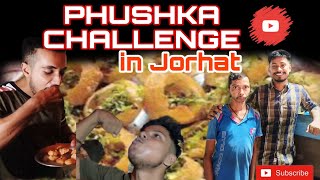 Fuska Challenge||pani puri eating challenge,ASSAM