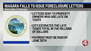 City of Niagara Falls issues foreclosure letters to 3,000 residents
