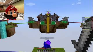 Mario Plays Minecraft(also bedwars:D)