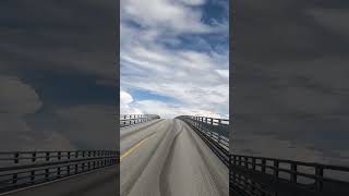 Driving Norway's Insane Atlantic Ocean Highway #travel #shorts #norway #viralvideo #roadtrip