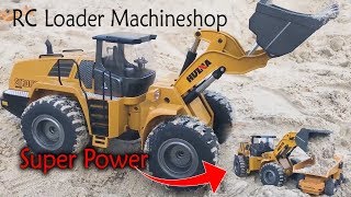 RC Toys Car - RC Loader Machineshop Truck Power Alloy